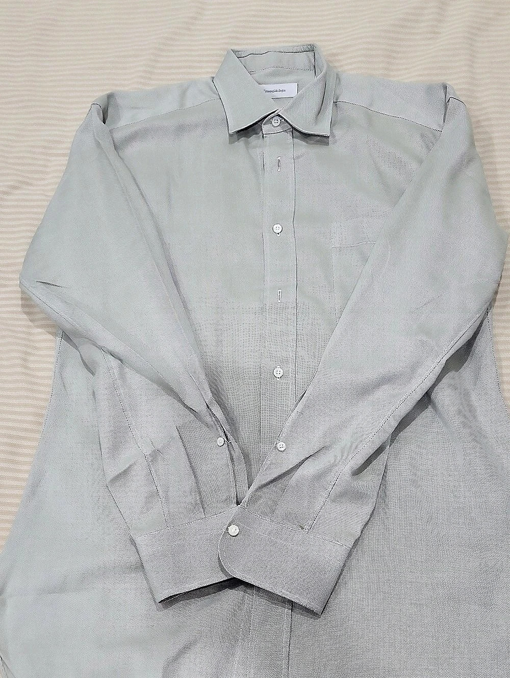 Ermenegildo Zegna Men's Dress Shirt Size 40 Like New